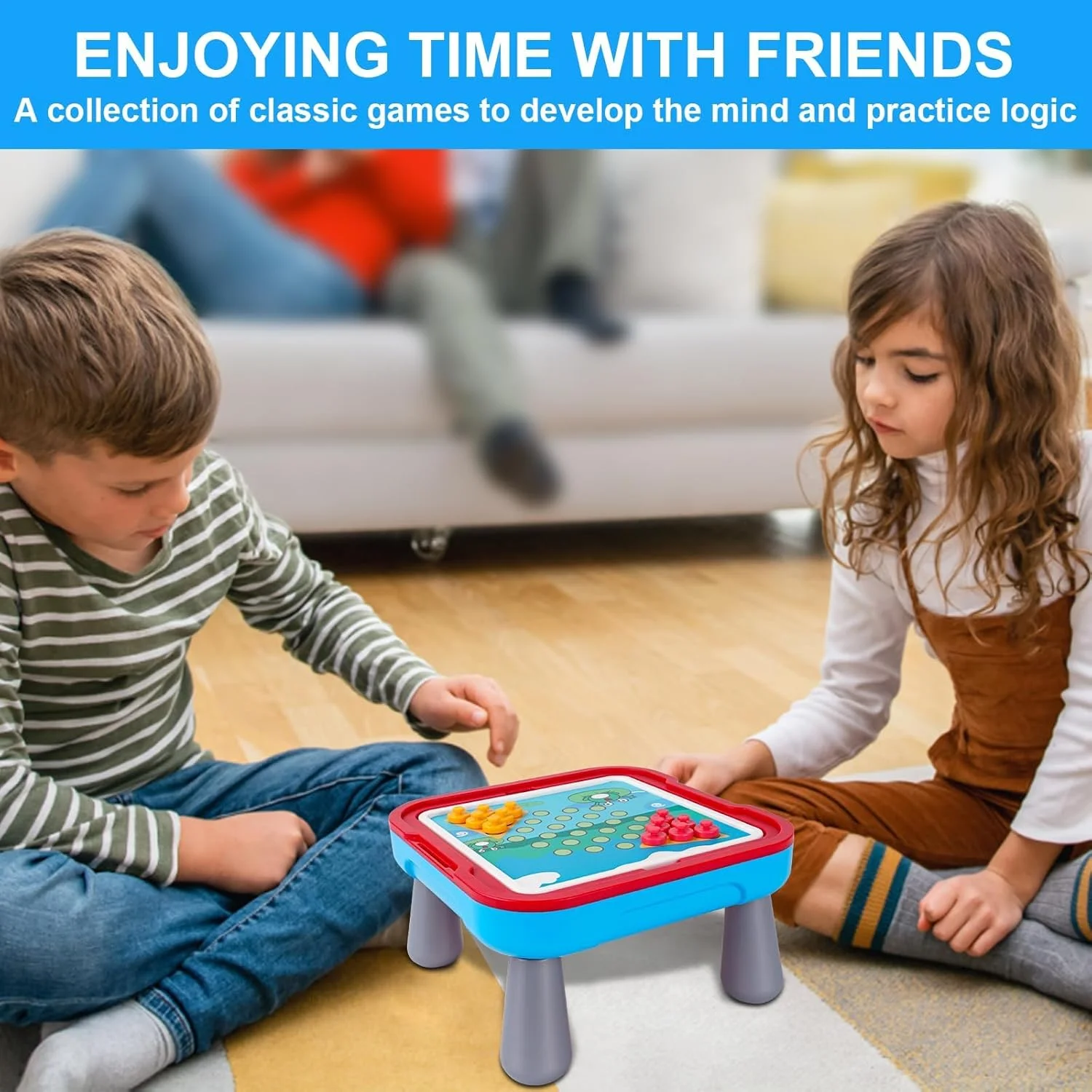 بازی فکری نالاکال برای کودکان، بازی استراتژی تفکر منطقی کلاسیک خانوادگی، میز قابل حمل، اسباب بازی های آموزشی زودهنگام پیش دبستانی 3 سطحی، هدیه تولد برای پسران و دختران 1-4 بازیکن، 6 سال به بالا بازی فکری نالاکال برای کودکان، بازی استراتژی تفکر منطقی کلاسیک خانوادگی، میز قابل حمل، اسباب بازی های آموزشی زودهنگام پیش دبستانی 3 سطحی، هدیه تولد برای پسران و دختران 1-4 بازیکن، 6 سال به بالا