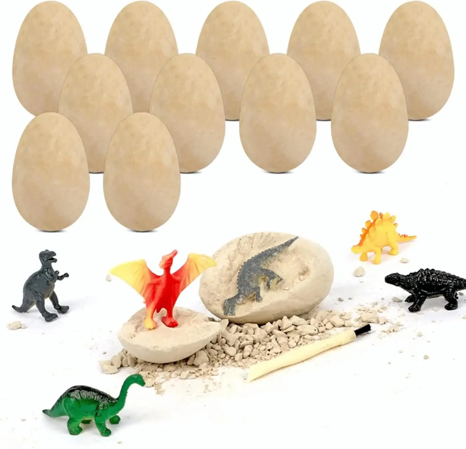 کیت حفاری تخم دایناسور TERRIFI - اسباب بازی های علمی و آموزشی، فعالیت های عالی برای کودکان