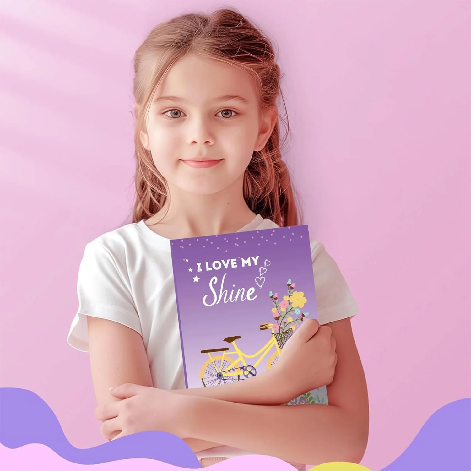 ست دفترچه خاطرات خودساز برای دختران، مجموعه اسکرپ بوک و لوازم التحریر خلاقانه برای سنین 8-12 سال، ست هنر و کاردستی برای دختران نوجوان، هدیه تولد ایده آل و اسباب بازی آموزشی