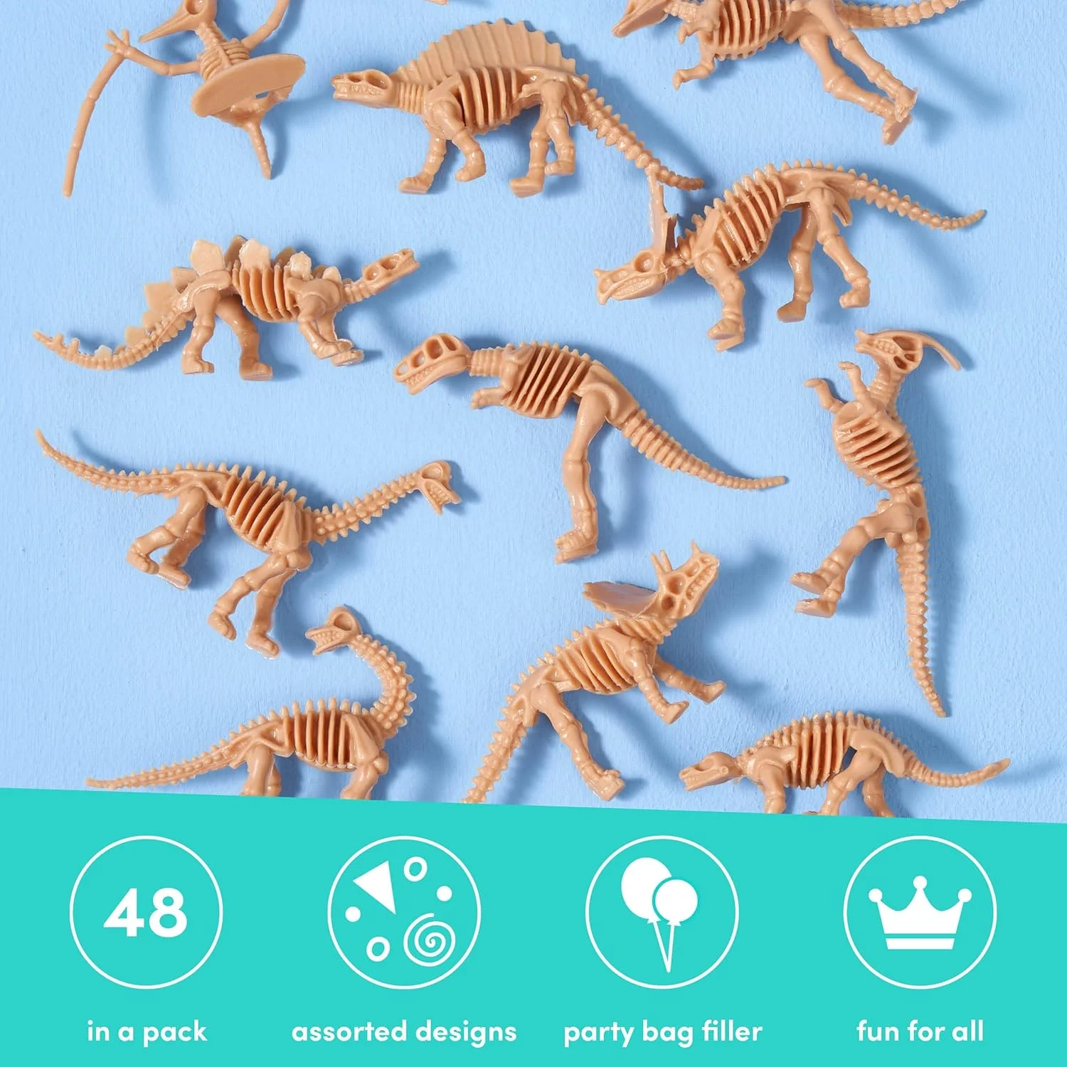 اسکلت فسیل دایناسور، استخوان های دینو، اسباب بازی اسکلت دایناسور برای حفاری شن و ماسه دینو، بازی علمی، هدیه مهمانی، 12 مدل، بسته 36 عددی اسکلت فسیل دایناسور، استخوان های دینو، اسباب بازی اسکلت دایناسور برای حفاری شن و ماسه دینو، بازی علمی، هدیه مهمانی، 12 مدل، بسته 36 عددی