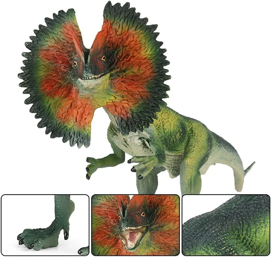 فیگورهای دایناسور دیلوفوسوروس و ولاسیراپتور، مدل های آموزشی واقعی دایناسور با فک متحرک، فیگورهای مدل دینو حیوانات وحشی پلاستیکی برای هدیه تولد، اسباب بازی کودکان، هدیه مهمانی فیگورهای دایناسور دیلوفوسوروس و ولاسیراپتور، مدل های آموزشی واقعی دایناسور با فک متحرک، فیگورهای مدل دینو حیوانات وحشی پلاستیکی برای هدیه تولد، اسباب بازی کودکان، هدیه مهمانی