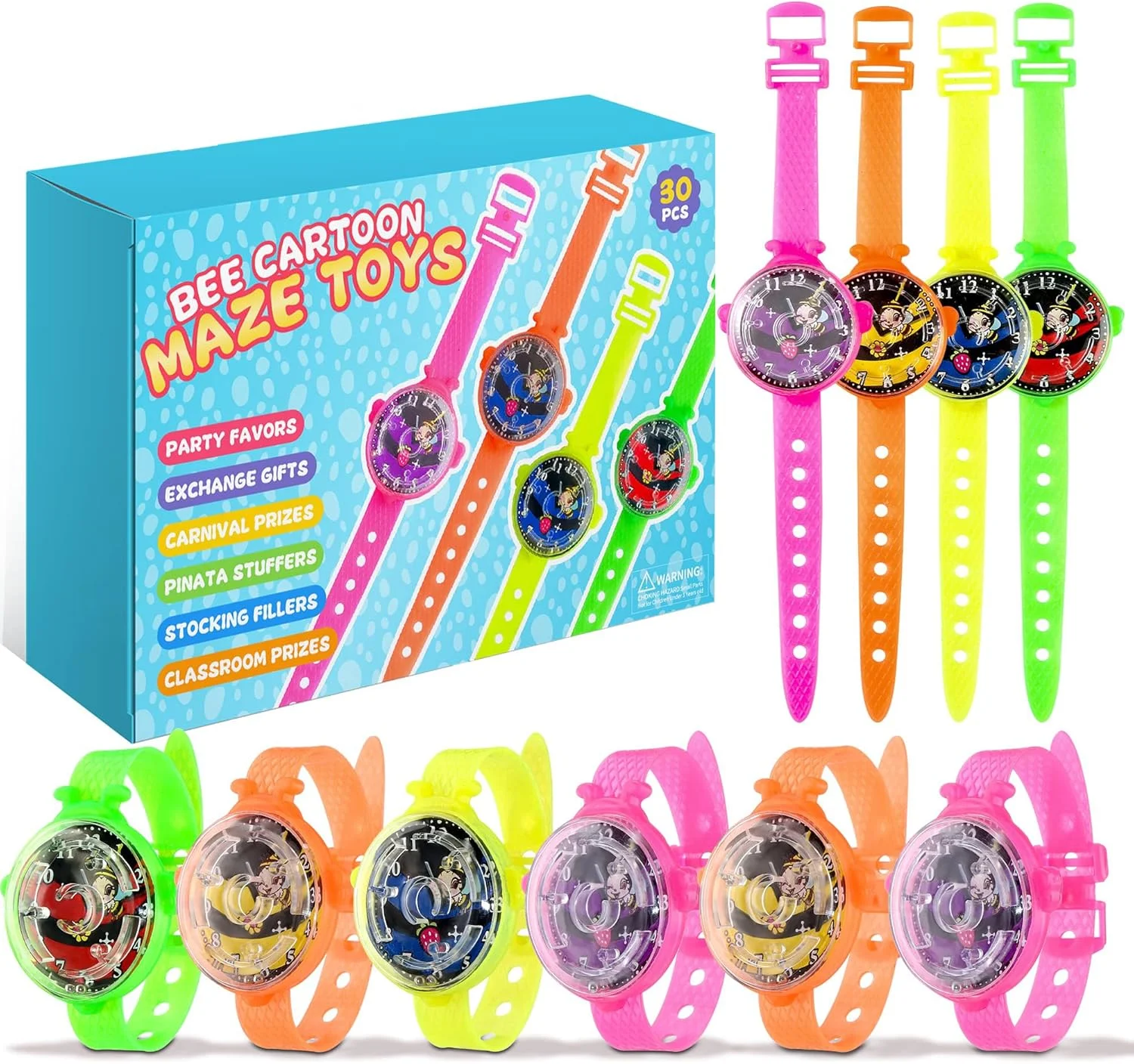 دستبندهای هزارتوی TERRIFI، بسته دستبندهای هزارتو برای کودکان 6-8 ساله، هدایای مهمانی برای کودکان، جوایز کلاسی برای کودکان (4 رنگ) دستبندهای هزارتوی TERRIFI، بسته دستبندهای هزارتو برای کودکان 6-8 ساله، هدایای مهمانی برای کودکان، جوایز کلاسی برای کودکان (4 رنگ)