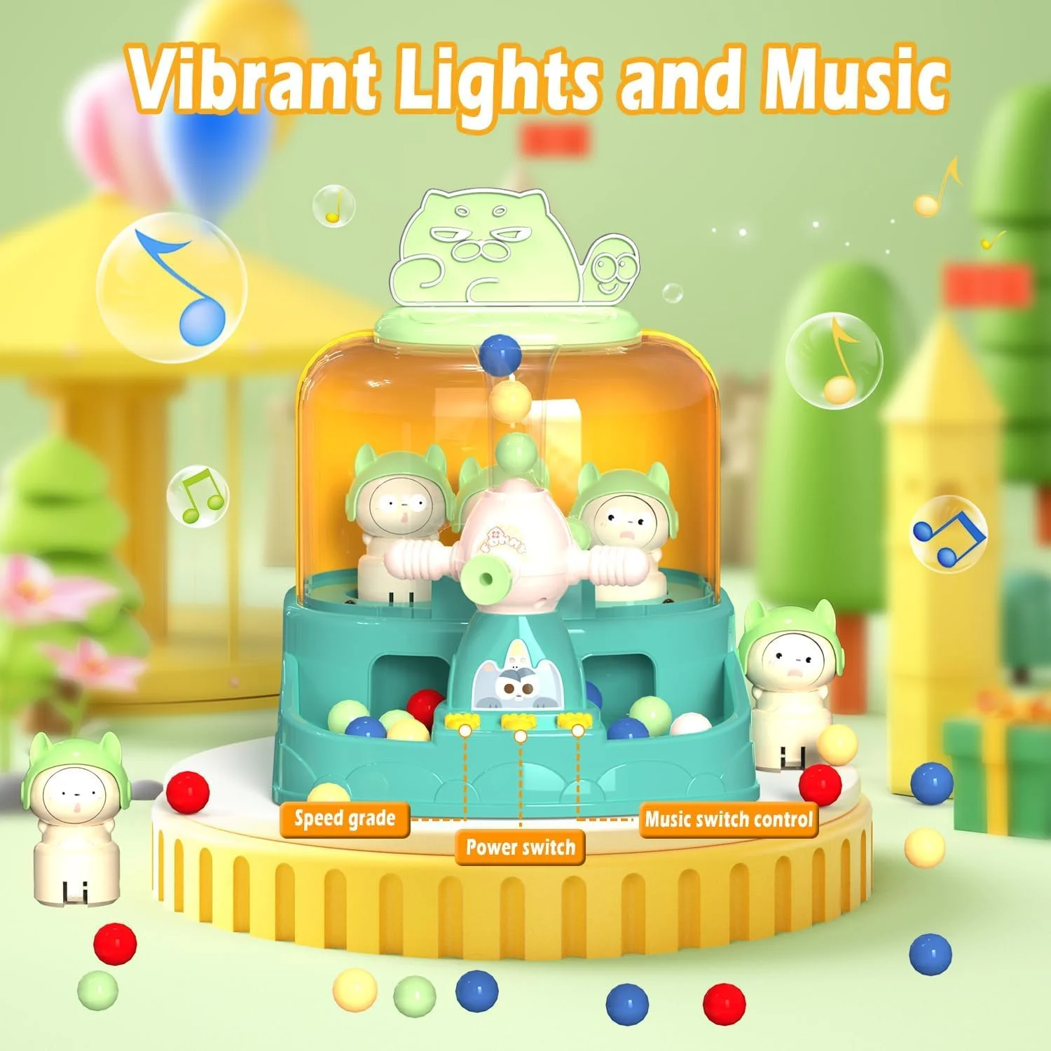 اسباب بازی بازی تیراندازی TERRIFI برای پسران 4-8 سال، مجموعه بازی آرکید رومیزی با موسیقی، چراغ ها، ثبت امتیاز LED، هدایای تولد سرگرم کننده و تعاملی برای پسران 3-8 سال (سبز) اسباب بازی بازی تیراندازی TERRIFI برای پسران 4-8 سال، مجموعه بازی آرکید رومیزی با موسیقی، چراغ ها، ثبت امتیاز LED، هدایای تولد سرگرم کننده و تعاملی برای پسران 3-8 سال (سبز)