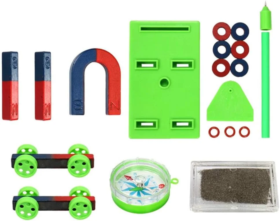 مجموعه آهنرباهای علوم پایه TERRIFI Labs Junior برای آزمایش، کیت آهنرباهای علوم فیزیک، ابزار آزمایش علوم، مناسب برای آزمایش علوم آموزشی، توسعه هوش دانش آموزی (سبز) مجموعه آهنرباهای علوم پایه TERRIFI Labs Junior برای آزمایش، کیت آهنرباهای علوم فیزیک، ابزار آزمایش علوم، مناسب برای آزمایش علوم آموزشی، توسعه هوش دانش آموزی (سبز)