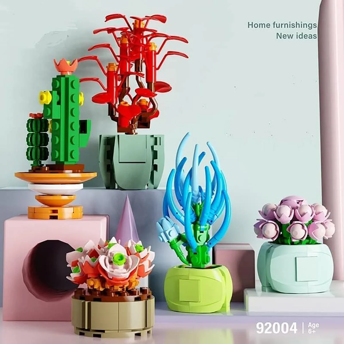 مجموعه ساخت گل و گیاهان گوشتی، بلوک های کوچک گل، مجموعه گیاه شناسی، اسباب بازی بلوک های گیاهی، دکور دفتر، مدل بونسای گیاهان گوشتی خلاقانه، کیت ساخت گل گلدانی برای کودکان و بزرگسالان مجموعه ساخت گل و گیاهان گوشتی، بلوک های کوچک گل، مجموعه گیاه شناسی، اسباب بازی بلوک های گیاهی، دکور دفتر، مدل بونسای گیاهان گوشتی خلاقانه، کیت ساخت گل گلدانی برای کودکان و بزرگسالان