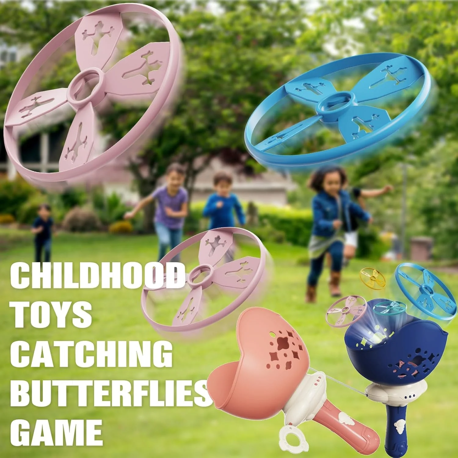 اسباب بازی پرتابگر دیسک پرنده 2 عددی - بازی دستی گرفتن دیسک پرنده، اسباب بازی اژدهای بامبوی پرتابی با خط کششی، 2 پرتابگر و 8 بشقاب پرنده، بازی های آموزشی سرگرم کننده در فضای باز برای کودکان 3-8 سال اسباب بازی پرتابگر دیسک پرنده 2 عددی - بازی دستی گرفتن دیسک پرنده، اسباب بازی اژدهای بامبوی پرتابی با خط کششی، 2 پرتابگر و 8 بشقاب پرنده، بازی های آموزشی سرگرم کننده در فضای باز برای کودکان 3-8 سال