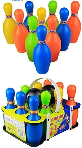 ست بولینگ اسباب بازی شبیه سازی شده کودکان، 12 تکه، اسباب بازی های تعاملی بولینگ، اسباب بازی های آموزشی کارتونی سرپوشیده برای کودکان ست بولینگ اسباب بازی شبیه سازی شده کودکان، 12 تکه، اسباب بازی های تعاملی بولینگ، اسباب بازی های آموزشی کارتونی سرپوشیده برای کودکان