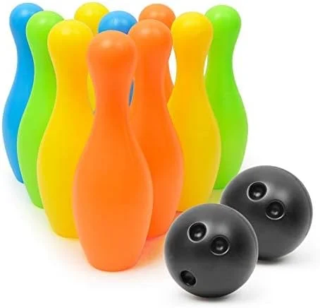 ست بولینگ اسباب بازی شبیه سازی شده کودکان، 12 تکه، اسباب بازی های تعاملی بولینگ، اسباب بازی های آموزشی کارتونی سرپوشیده برای کودکان ست بولینگ اسباب بازی شبیه سازی شده کودکان، 12 تکه، اسباب بازی های تعاملی بولینگ، اسباب بازی های آموزشی کارتونی سرپوشیده برای کودکان