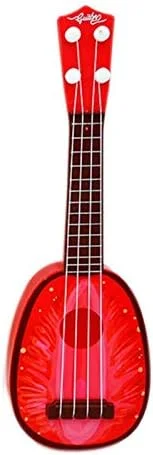 گیتار موسیقی 4 سیم، مینی یوکللی اسباب بازی گیتار آلات موسیقی اسباب بازی آموزشی هدیه برای کودکان نوپا کودک یادگیری