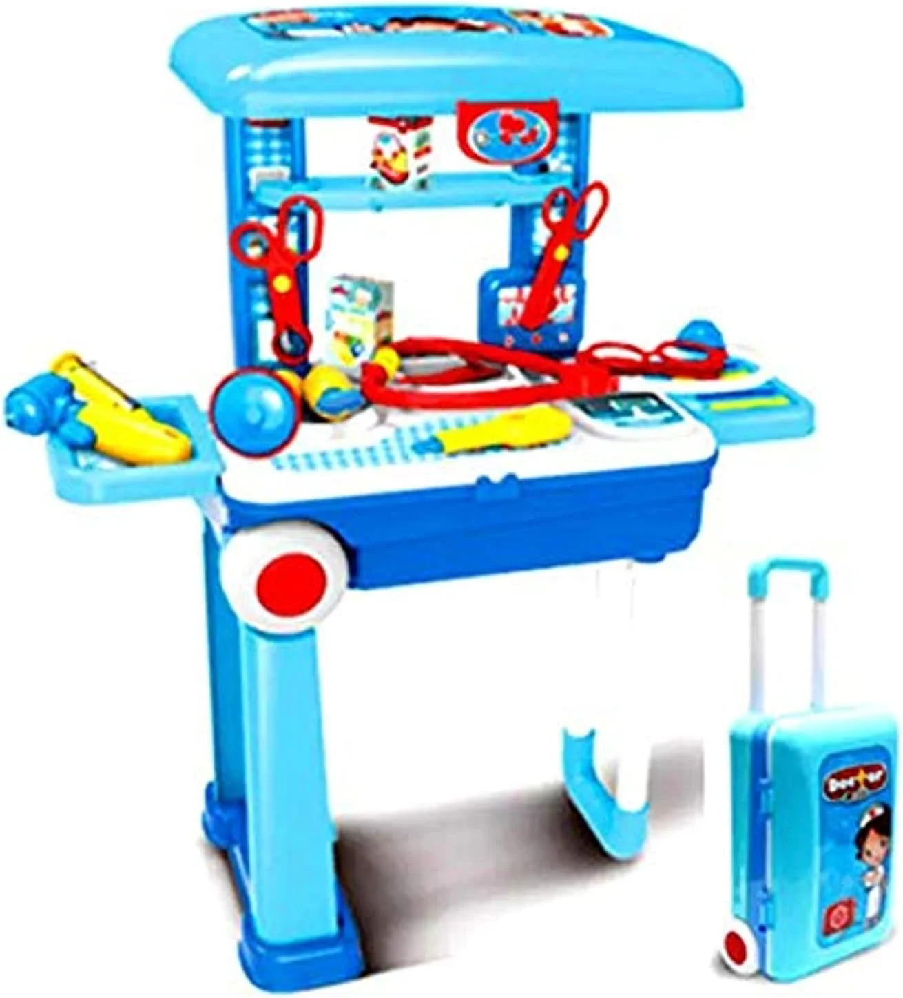 مجموعه چمدان پزشکی کودکان - اسباب بازی نقش آفرینی دکتر