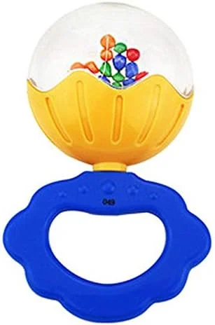 Baby Plastic Cement Play Rattle Toys Girls Boys Cartoon Sand Hammer Mini Phone Model Early Education Hand Grasp Rattle Toy