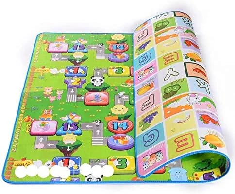 تشک بازی فومی نرم دو طرفه آموزشی کودک (120X180 سانتی متر)