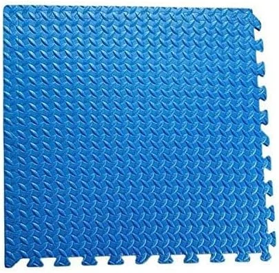 پازل فومی RBW TOYS، زیرانداز فعالیت ورزشی، آبی، ۱ متر در ۱ متر در ۲۵ میلی‌متر