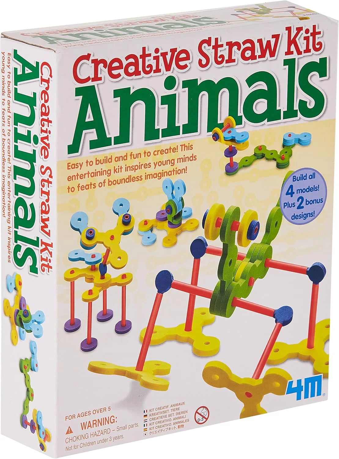 مجموعه خلاقانه ساخت حیوانات توبی 4M