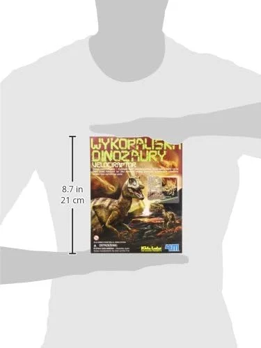 مجموعه آزمایشگاهی کاوش اسکلت ولاسیراپتور 4M Kidz Labs