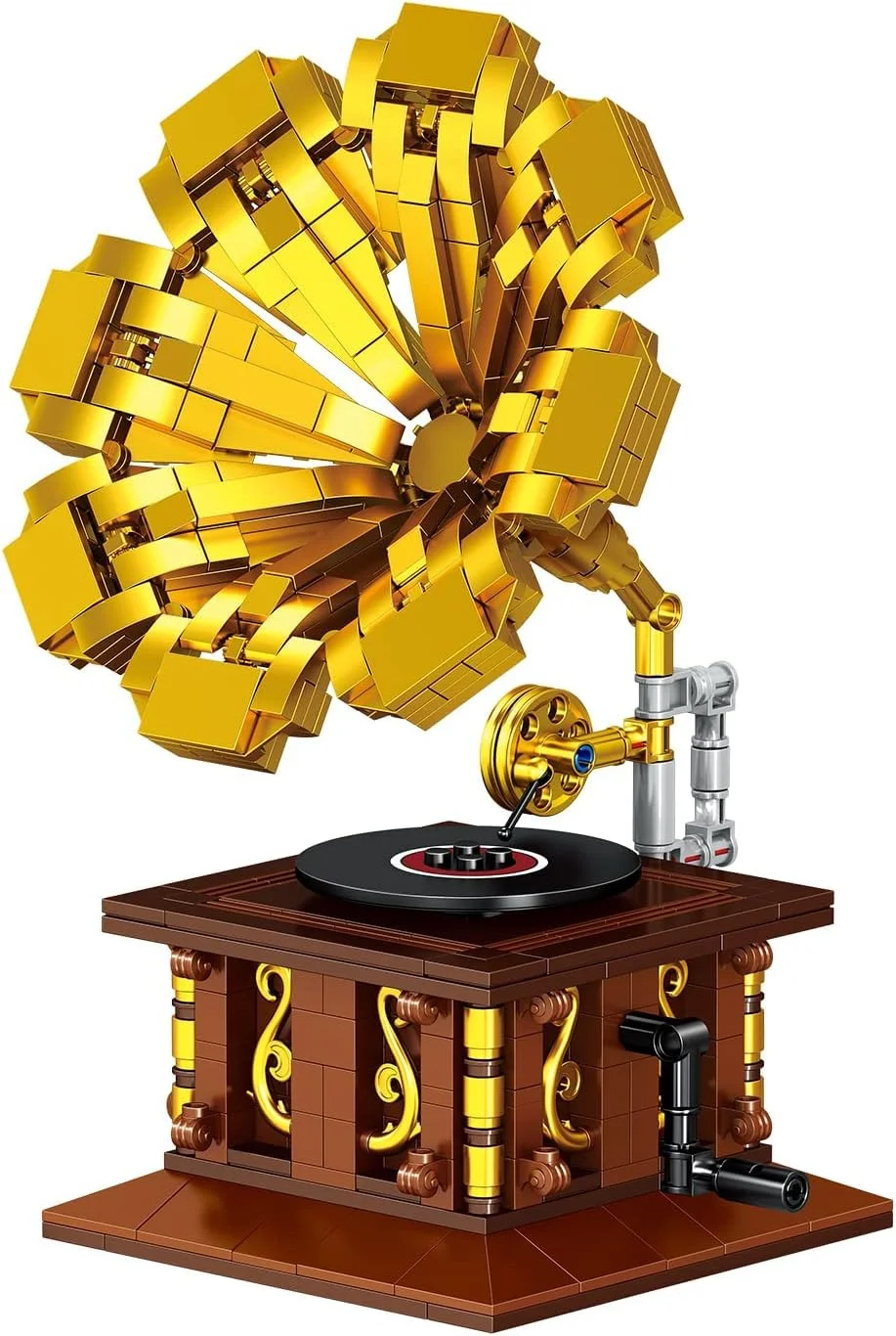 مجموعه بلوک های ساختمانی سری کلاسیک رترو KASTWAVE، کیت های بلوک ساختمانی کوچک DIY، اسباب بازی ساخت و ساز شبیه سازی 582 قطعه برای بزرگسالان و کودکان