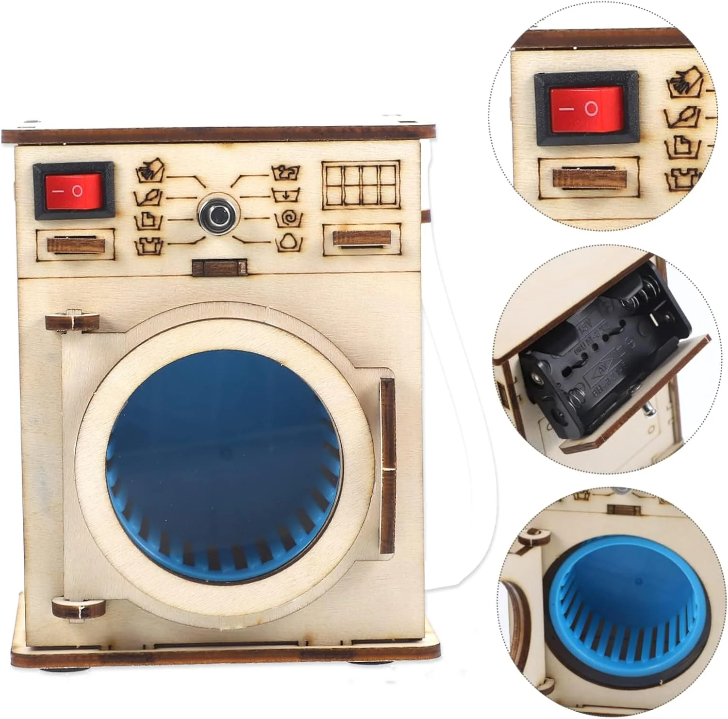 یک مجموعه کیت های علمی مواد فناوری DIY، پازل های اره منبت کاری چوبی، پروژه های DIY پازل های سه بعدی، کیت اره منبت کاری چوبی آزمایش علمی ماشین لباسشویی کودکان، پروژه های STEM کیت های علمی صنایع دستی یک مجموعه کیت های علمی مواد فناوری DIY، پازل های اره منبت کاری چوبی، پروژه های DIY پازل های سه بعدی، کیت اره منبت کاری چوبی آزمایش علمی ماشین لباسشویی کودکان، پروژه های STEM کیت های علمی صنایع دستی