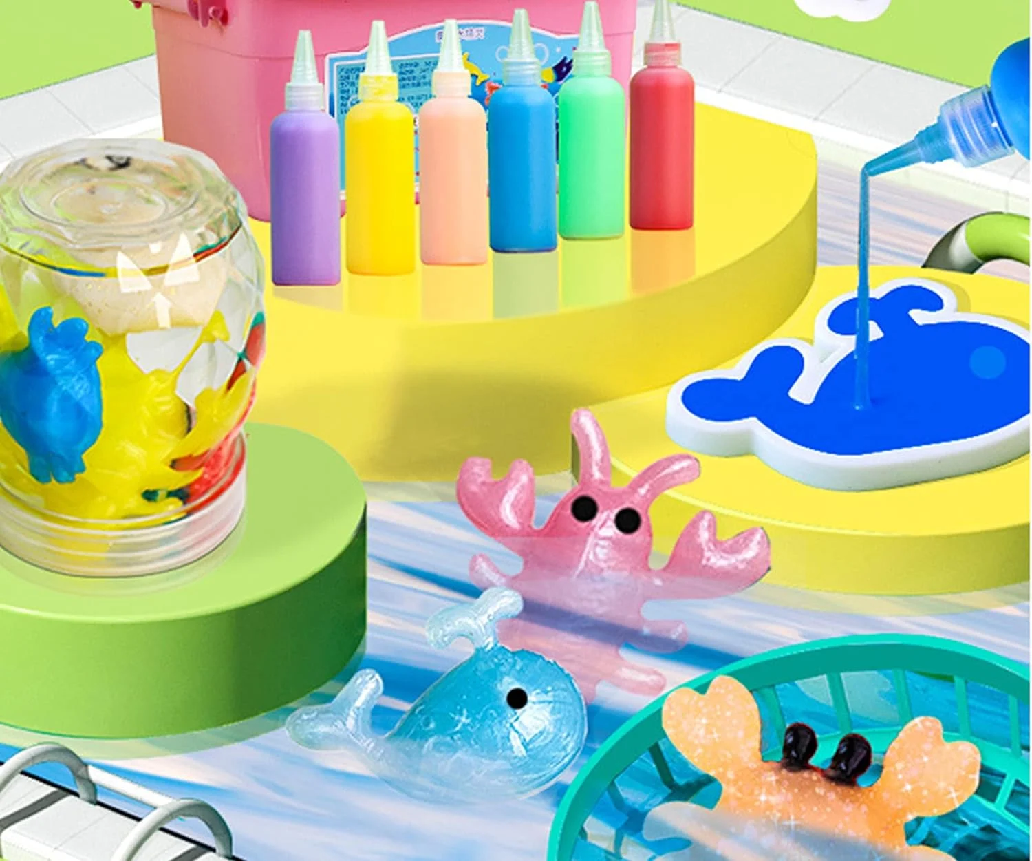 مجموعه اسباب بازی مهره های جن آبی جادویی کودکان، پازل سرگرم کننده سه بعدی خلاقانه 2024 با 12 قالب شکل، اسباب بازی جن مهره آبی دست ساز، اسباب بازی های موجودات دریایی خودساز برای هدیه تولد کودکان (12 رنگ) مجموعه اسباب بازی مهره های جن آبی جادویی کودکان، پازل سرگرم کننده سه بعدی خلاقانه 2024 با 12 قالب شکل، اسباب بازی جن مهره آبی دست ساز، اسباب بازی های موجودات دریایی خودساز برای هدیه تولد کودکان (12 رنگ)