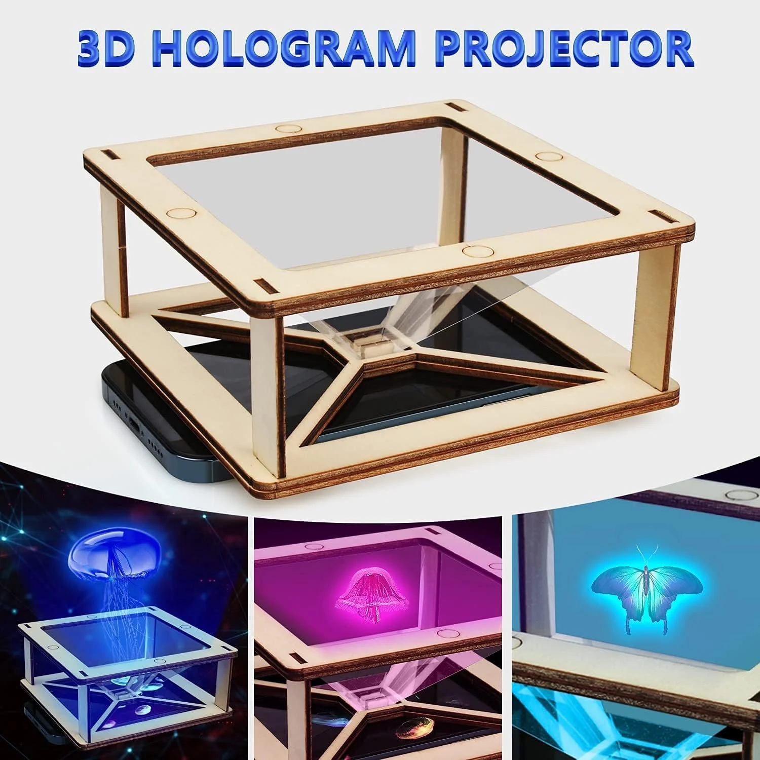 مجموعه 6 در 1 KASTWAVE STEM برای کودکان، پروژه های آموزشی ساختنی علمی 8-12 سال، پازل های چوبی سه بعدی، مدل نجاری، صنایع دستی STEM برای دختران 6 7 8 9 10 11 12 14 ساله