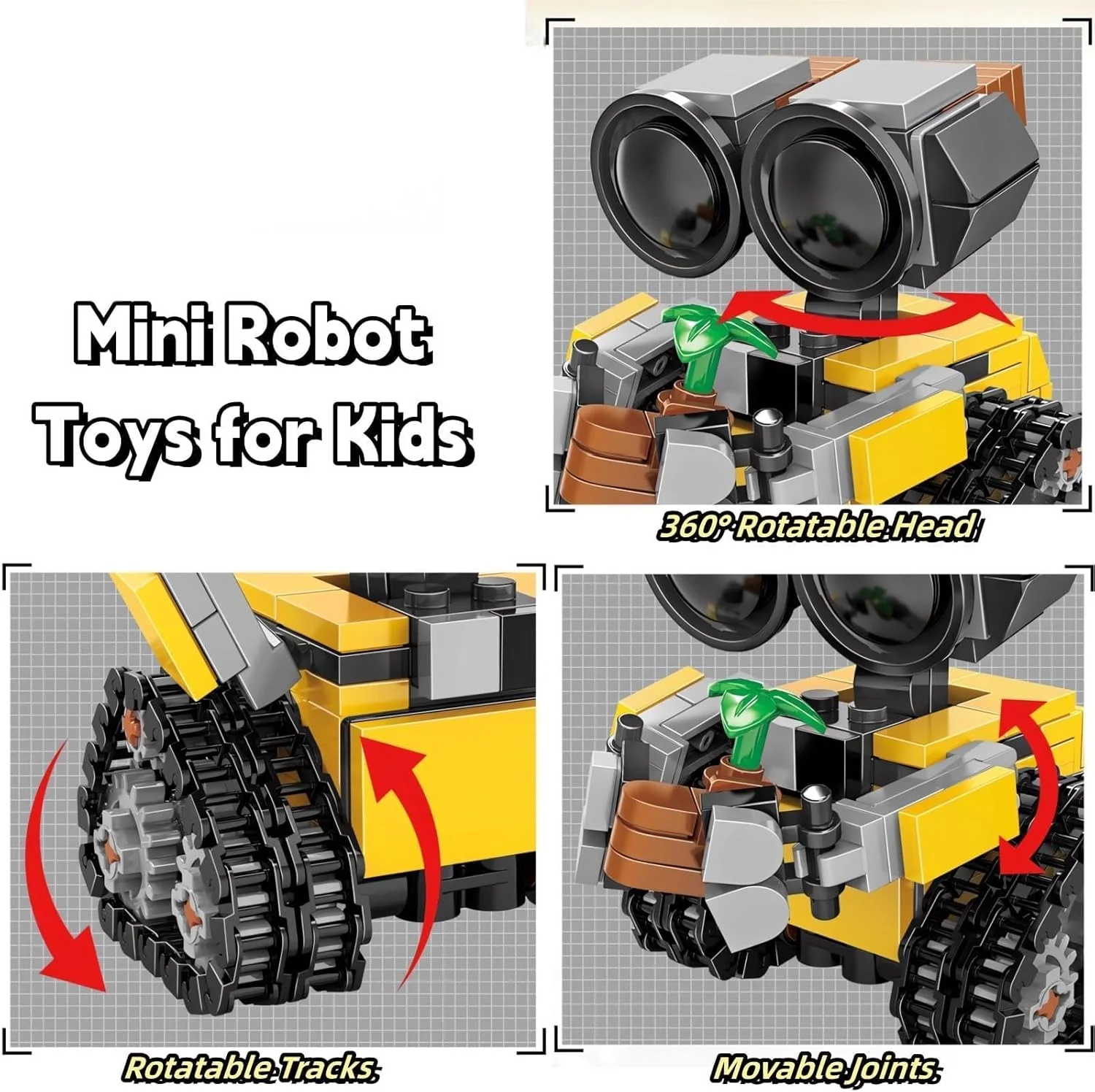 مجموعه اسباب بازی ساختنی برای کودکان، اسباب بازی ساخت ربات، 217 قطعه ساخت مکانیکی رباتیک، هدیه ربات مهندسی DIY برای پسران و دختران 6-12 ساله، هدیه تولد یادگیری خلاقانه
