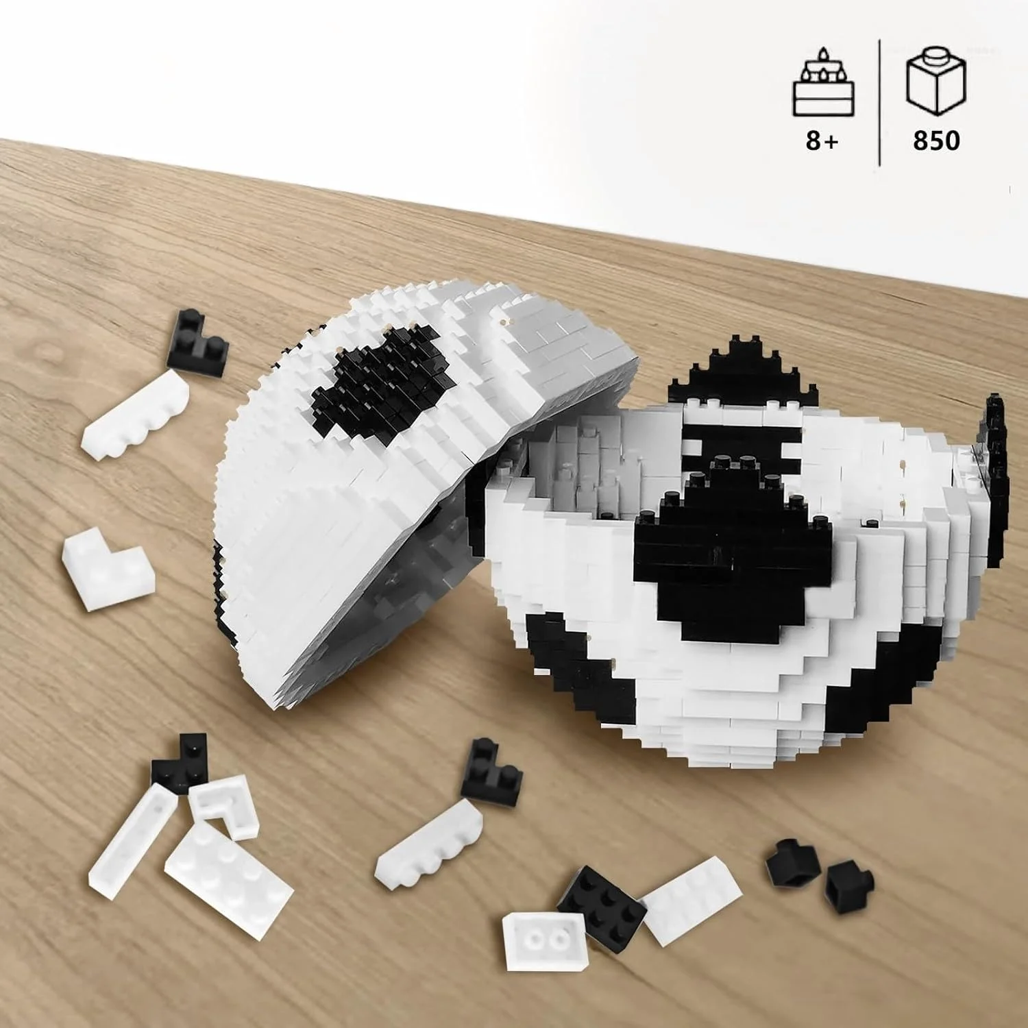 مجموعه بلوک های ساختمانی توپ فوتبال، 850 قطعه اسباب بازی آموزشی STEM برای کودکان و بزرگسالان، پازل فکری خلاقانه و چالش برانگیز، هدیه تولد برای طرفداران فوتبال، دکوراسیون منزل، دفتر کار، کلاس درس مجموعه بلوک های ساختمانی توپ فوتبال، 850 قطعه اسباب بازی آموزشی STEM برای کودکان و بزرگسالان، پازل فکری خلاقانه و چالش برانگیز، هدیه تولد برای طرفداران فوتبال، دکوراسیون منزل، دفتر کار، کلاس درس