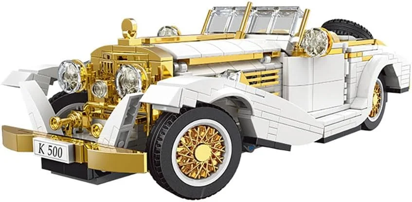 مجموعه ساختنی ماشین مدل قدیمی K500 کینگ، 868 قطعه با جزئیات واقعی و قطعات متحرک برای کودکان، نوجوانان و کلکسیونرهای بزرگسال مجموعه ساختنی ماشین مدل قدیمی K500 کینگ، 868 قطعه با جزئیات واقعی و قطعات متحرک برای کودکان، نوجوانان و کلکسیونرهای بزرگسال