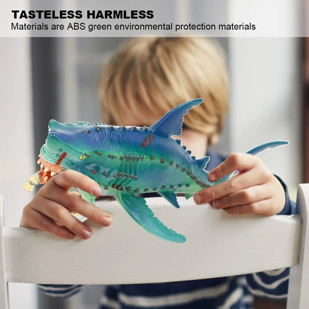 مدل اسباب بازی کوسه، فیگور کوسه پلاستیکی بادوام برای کودکان، فیگور حیوانات اقیانوسی آموزشی، اسباب بازی کلکسیونی زندگی دریایی، هدیه ایده آل برای کودکان، دکوراسیون آکواریوم