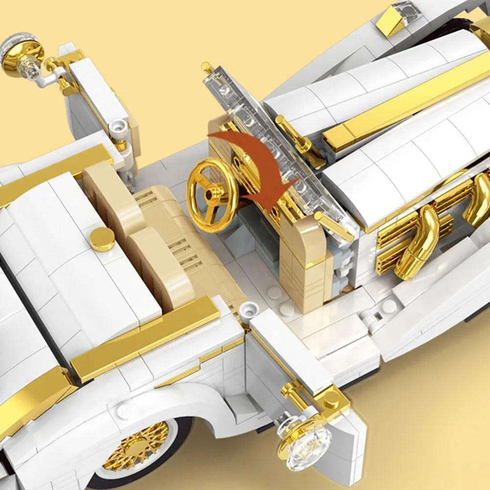 مجموعه ساختنی ماشین مدل قدیمی K500 کینگ، 868 قطعه با جزئیات واقعی و قطعات متحرک برای کودکان، نوجوانان و کلکسیونرهای بزرگسال مجموعه ساختنی ماشین مدل قدیمی K500 کینگ، 868 قطعه با جزئیات واقعی و قطعات متحرک برای کودکان، نوجوانان و کلکسیونرهای بزرگسال