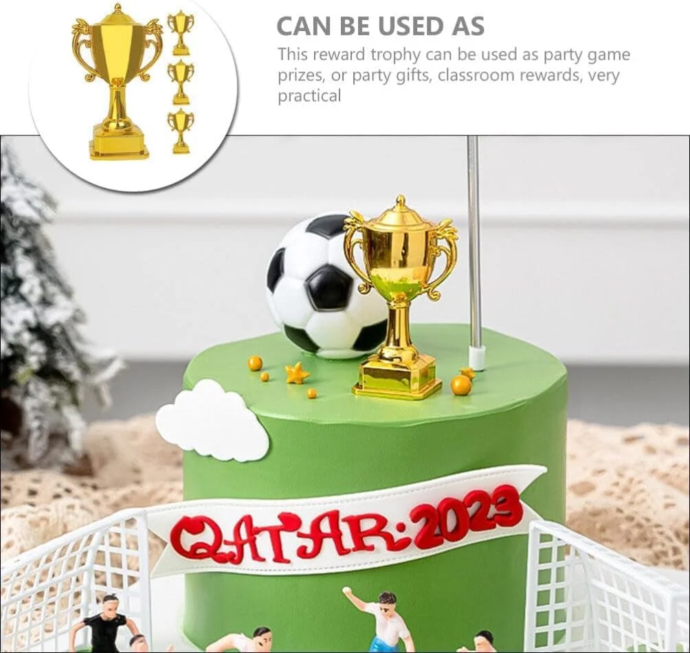 جوایز تزئینی برای کودکان، 6 عدد مدل توپ ورزشی پلاستیکی کوچک برای کیک، جوایز رویدادها، اسباب بازی های مینیاتوری، جوایز مسابقات، جایزه کوچک شخصی برای کودکان