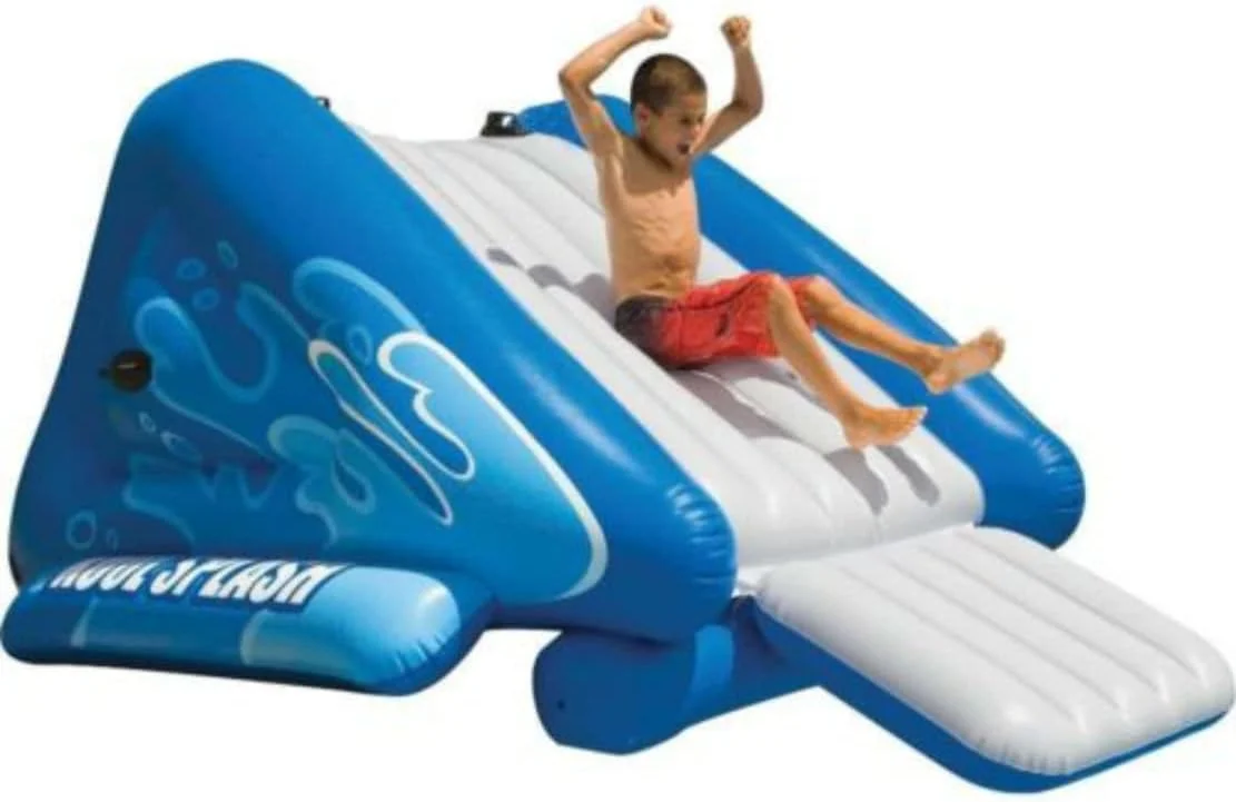 سرسره آبی بادی استخر اینتکس مدل Kool Splash 58851EP