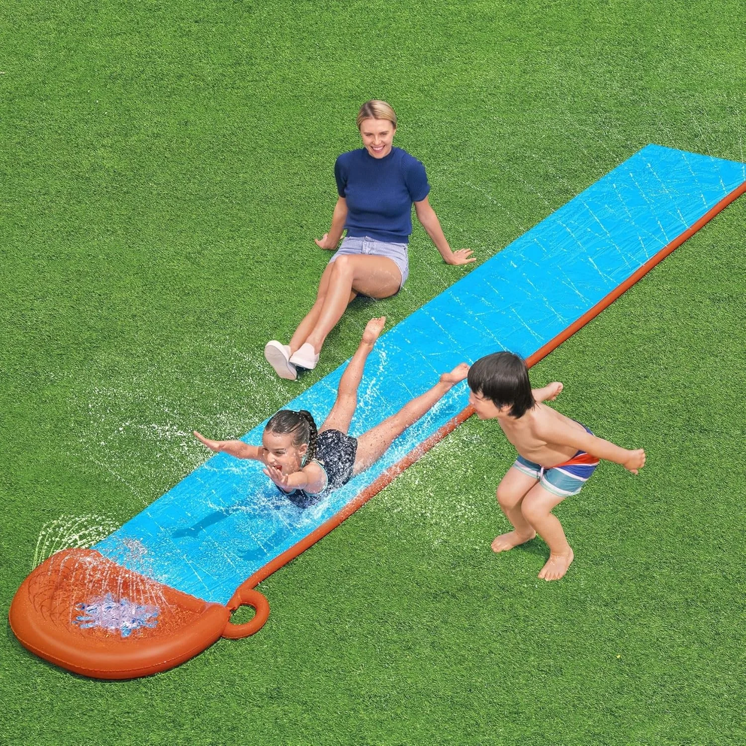 سرسره بادی تک نفره بست وی مدل H2OGO! به طول 4.88 متر