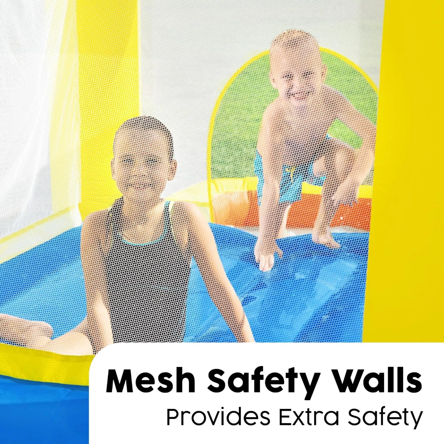 پارک آبی بادی ساحلی Bestway H2Ogo! با ابعاد 3.65 متر در 3.40 متر در 1.52 متر