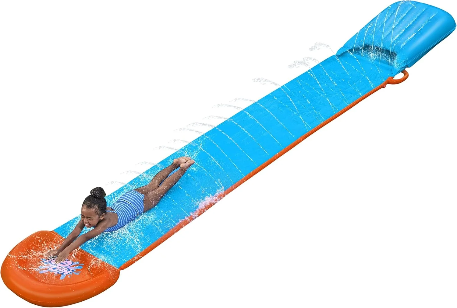 سرسره آبی بادی تکی بست وی مدل Tsunami Splash Ramp به طول 4.88 متر