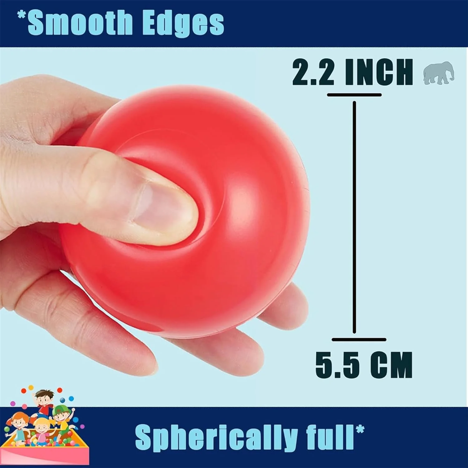 توپ استخر توپ ای ام آنا 100 عددی - توپ های اقیانوسی رنگارنگ ماکارون، پلاستیکی نرم و سرگرم کننده برای کودک، 5.5 سانتی متر، توپ موج اقیانوسی استخر آب برای خانه بازی کودکان، چادر استخر، لوازم جانبی استخر توپ توپ استخر توپ ای ام آنا 100 عددی - توپ های اقیانوسی رنگارنگ ماکارون، پلاستیکی نرم و سرگرم کننده برای کودک، 5.5 سانتی متر، توپ موج اقیانوسی استخر آب برای خانه بازی کودکان، چادر استخر، لوازم جانبی استخر توپ