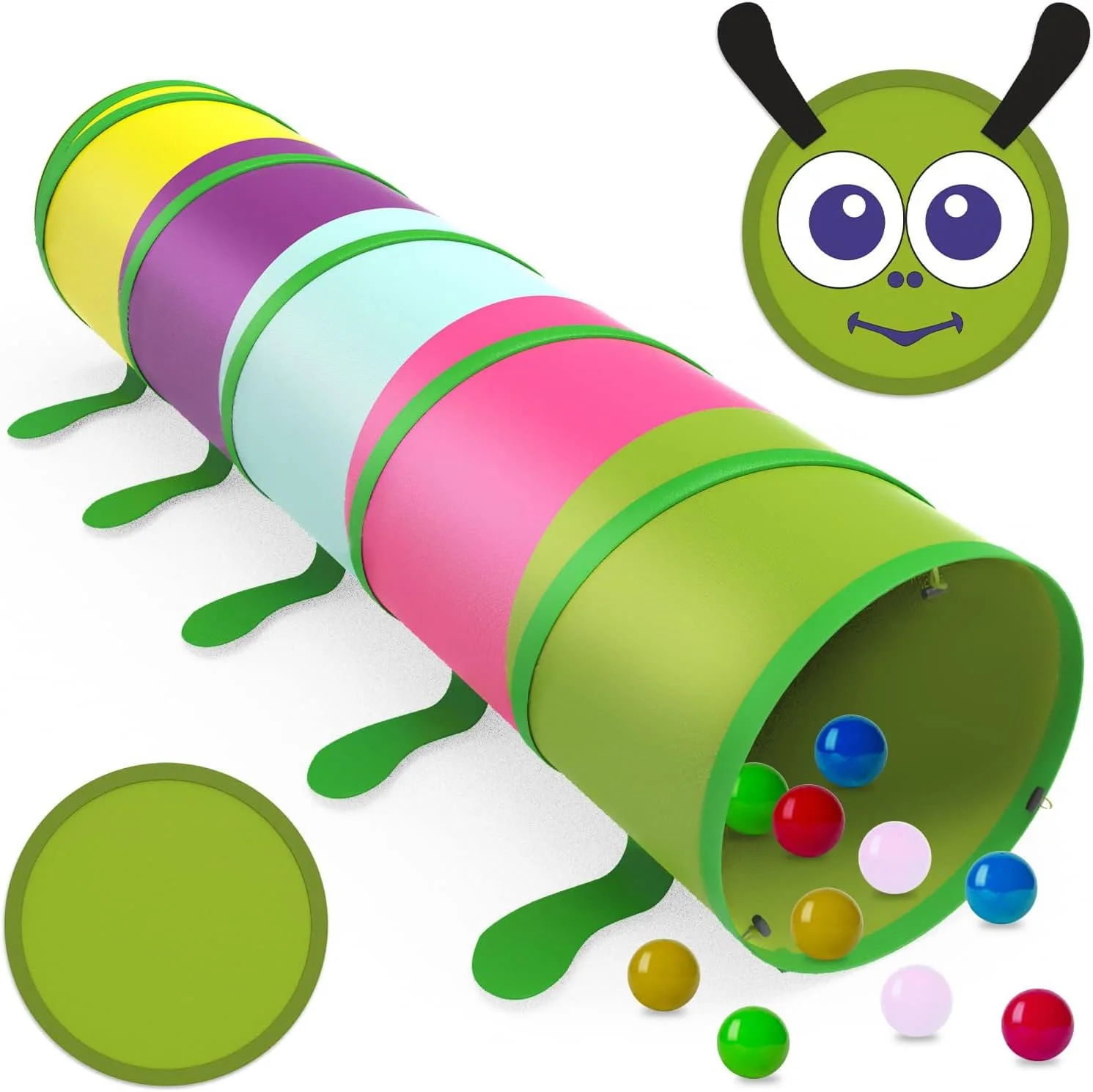 تونل بازی کودک Excefore مدل Caterpillar