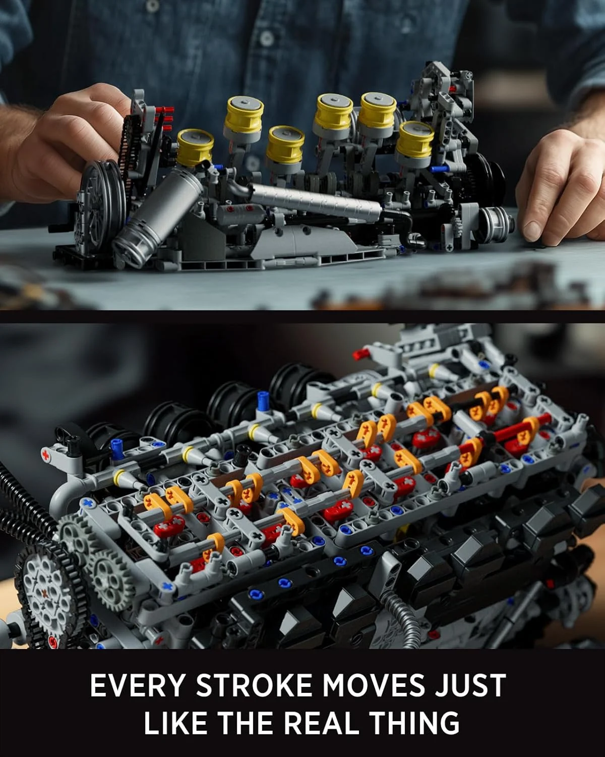 مجموعه ساخت موتور Nifeliz L6، مدل پیشرفته موتور کلکسیونی، اسباب بازی آموزشی علوم فیزیکی برای بزرگسالان، مناسب برای نمایش در خانه یا محل کار (2820 قطعه، NF10316) مجموعه ساخت موتور Nifeliz L6، مدل پیشرفته موتور کلکسیونی، اسباب بازی آموزشی علوم فیزیکی برای بزرگسالان، مناسب برای نمایش در خانه یا محل کار (2820 قطعه، NF10316)