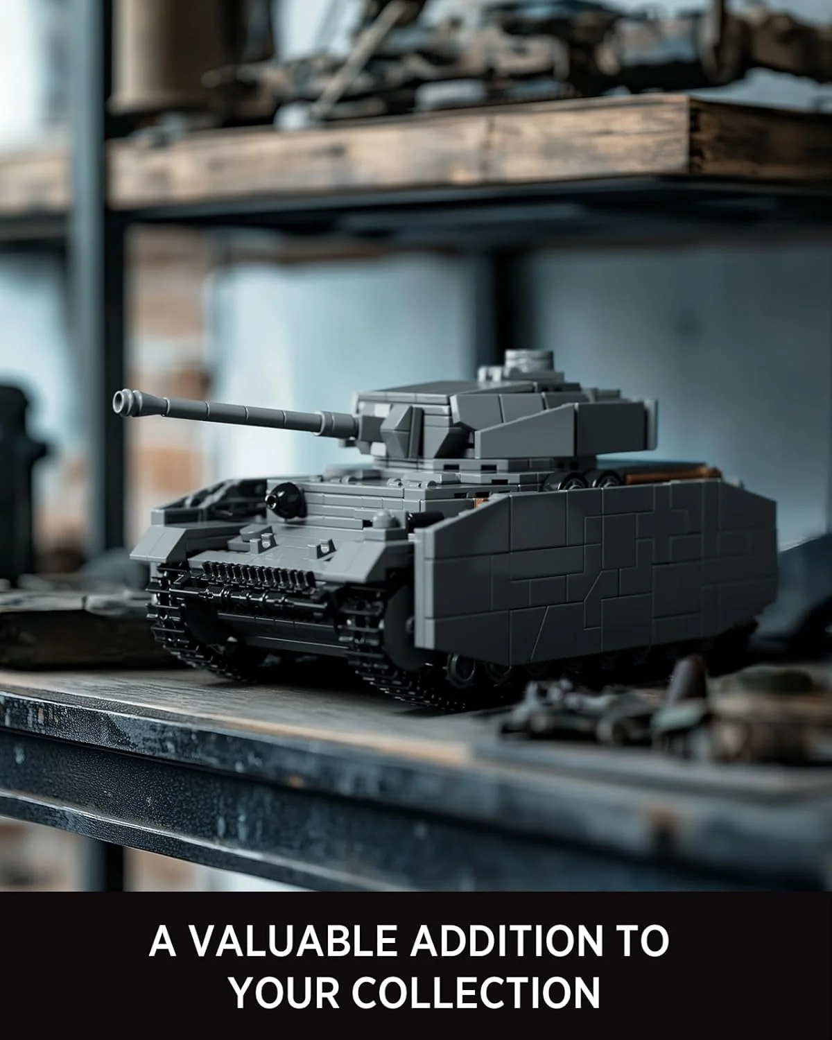 مجموعه ساخت تانک نظامی نیفلیز پانزر IV G برای بزرگسالان، مدل کلکسیونی ارتش آلمان Pz.Kpfw. IV G برای ساخت و نمایش، هدیه ایده آل برای علاقه مندان به ارتش (1006 قطعه, NF10312) مجموعه ساخت تانک نظامی نیفلیز پانزر IV G برای بزرگسالان، مدل کلکسیونی ارتش آلمان Pz.Kpfw. IV G برای ساخت و نمایش، هدیه ایده آل برای علاقه مندان به ارتش (1006 قطعه, NF10312)