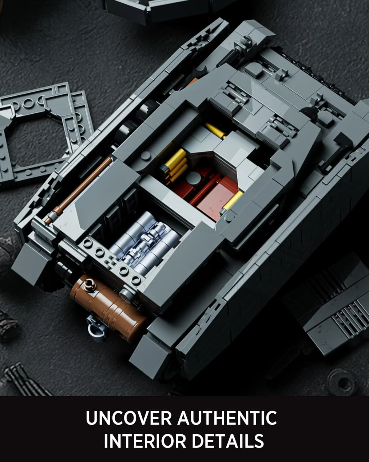 مجموعه ساخت تانک نظامی نیفلیز پانزر IV G برای بزرگسالان، مدل کلکسیونی ارتش آلمان Pz.Kpfw. IV G برای ساخت و نمایش، هدیه ایده آل برای علاقه مندان به ارتش (1006 قطعه, NF10312) مجموعه ساخت تانک نظامی نیفلیز پانزر IV G برای بزرگسالان، مدل کلکسیونی ارتش آلمان Pz.Kpfw. IV G برای ساخت و نمایش، هدیه ایده آل برای علاقه مندان به ارتش (1006 قطعه, NF10312)