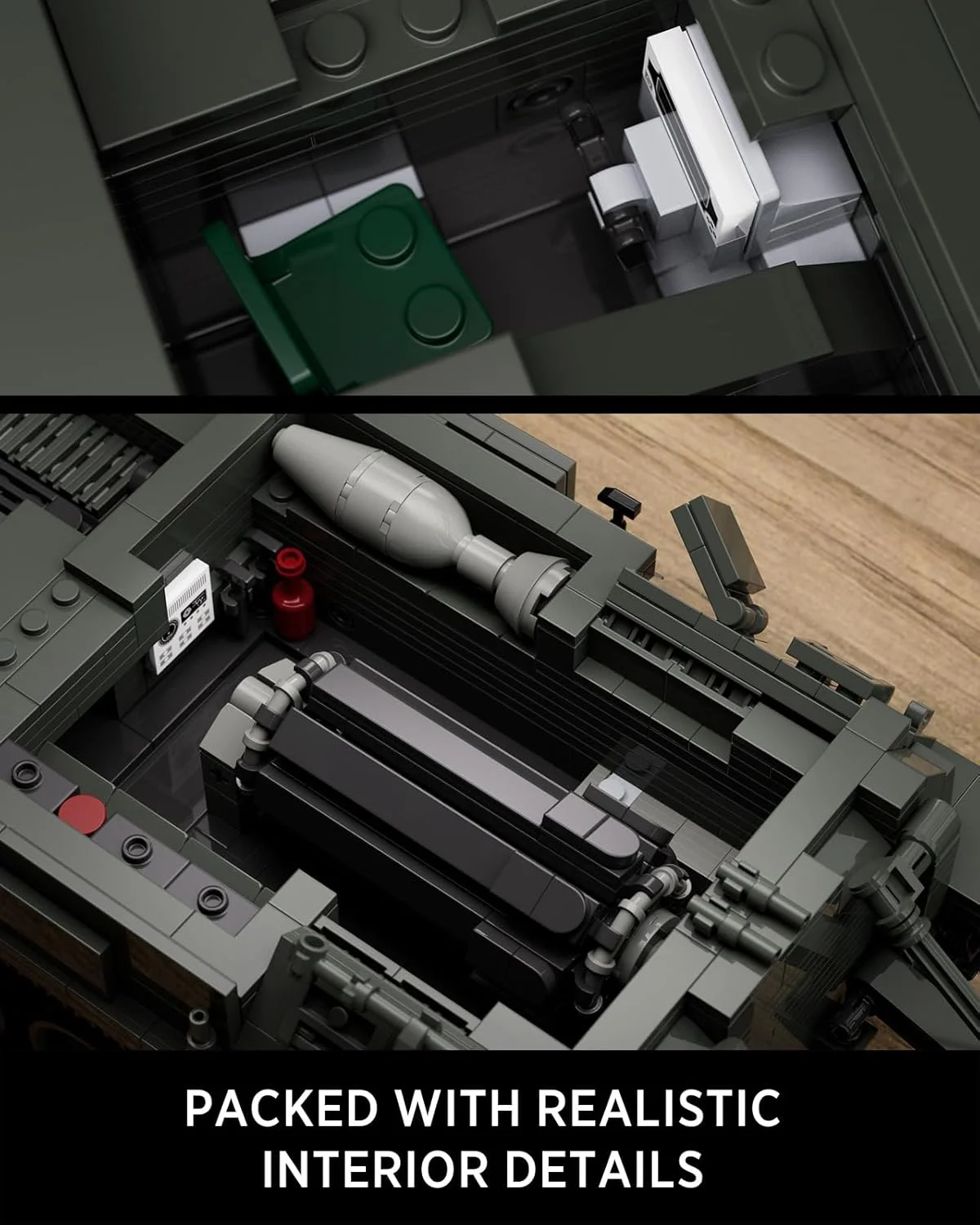 مدل ساخت تانک نظامی نیفلیز 2S4، مجموعه خمپاره انداز سنگین خودکششی برای بزرگسالان، مدل نظامی کلکسیونی برای ساخت و نمایش، هدیه ای برای علاقه مندان به ارتش (1438 قطعه، NF10291) مدل ساخت تانک نظامی نیفلیز 2S4، مجموعه خمپاره انداز سنگین خودکششی برای بزرگسالان، مدل نظامی کلکسیونی برای ساخت و نمایش، هدیه ای برای علاقه مندان به ارتش (1438 قطعه، NF10291)