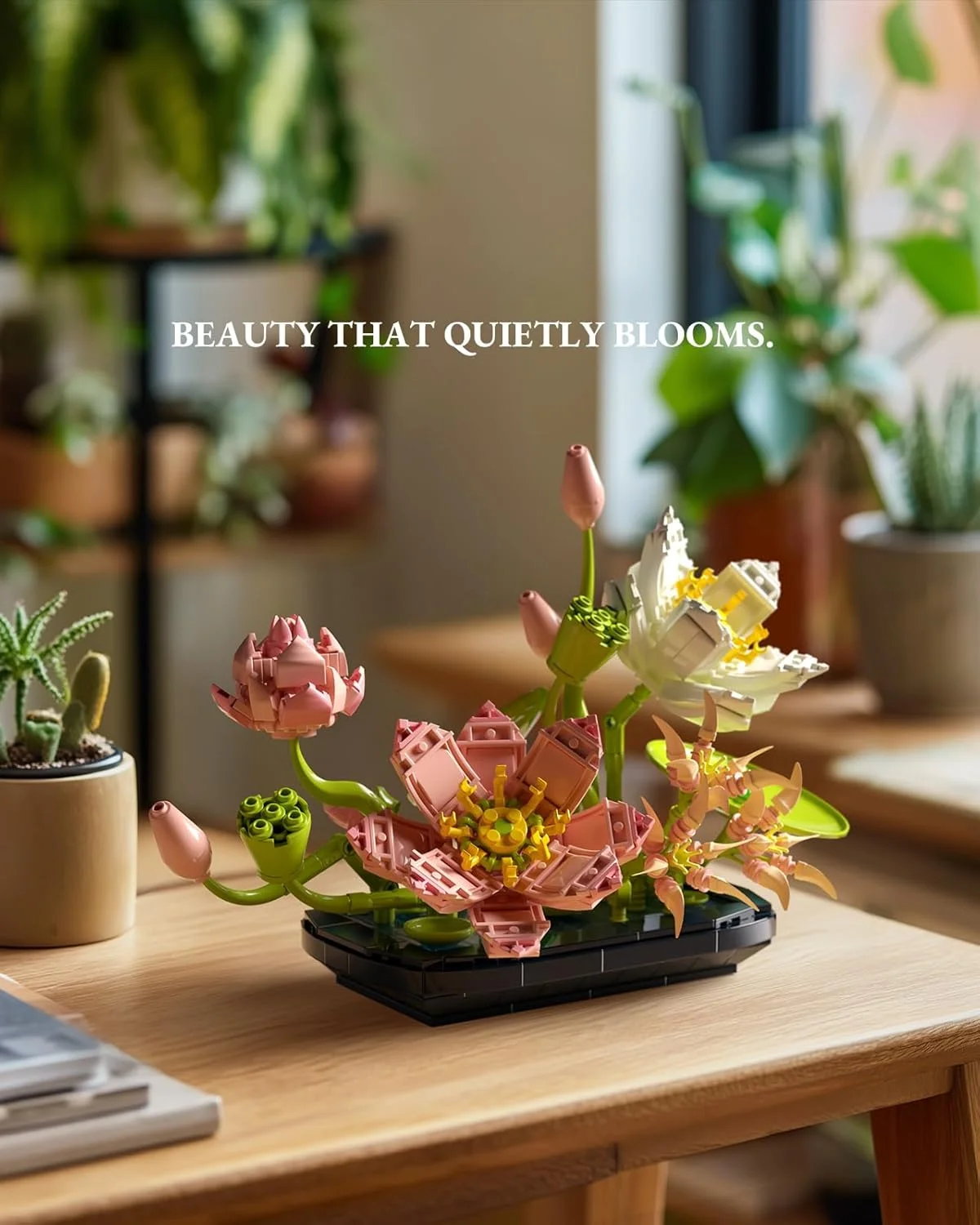 مجموعه ساخت گل نیلوفر آبی Nifeliz برای بزرگسالان، دکوری گیاهی برای میز یا دفتر کار، هدیه ای الهام گرفته از طبیعت برای دوستداران گیاهان و علاقه مندان به باغ (506 قطعه، NF10334) مجموعه ساخت گل نیلوفر آبی Nifeliz برای بزرگسالان، دکوری گیاهی برای میز یا دفتر کار، هدیه ای الهام گرفته از طبیعت برای دوستداران گیاهان و علاقه مندان به باغ (506 قطعه، NF10334)