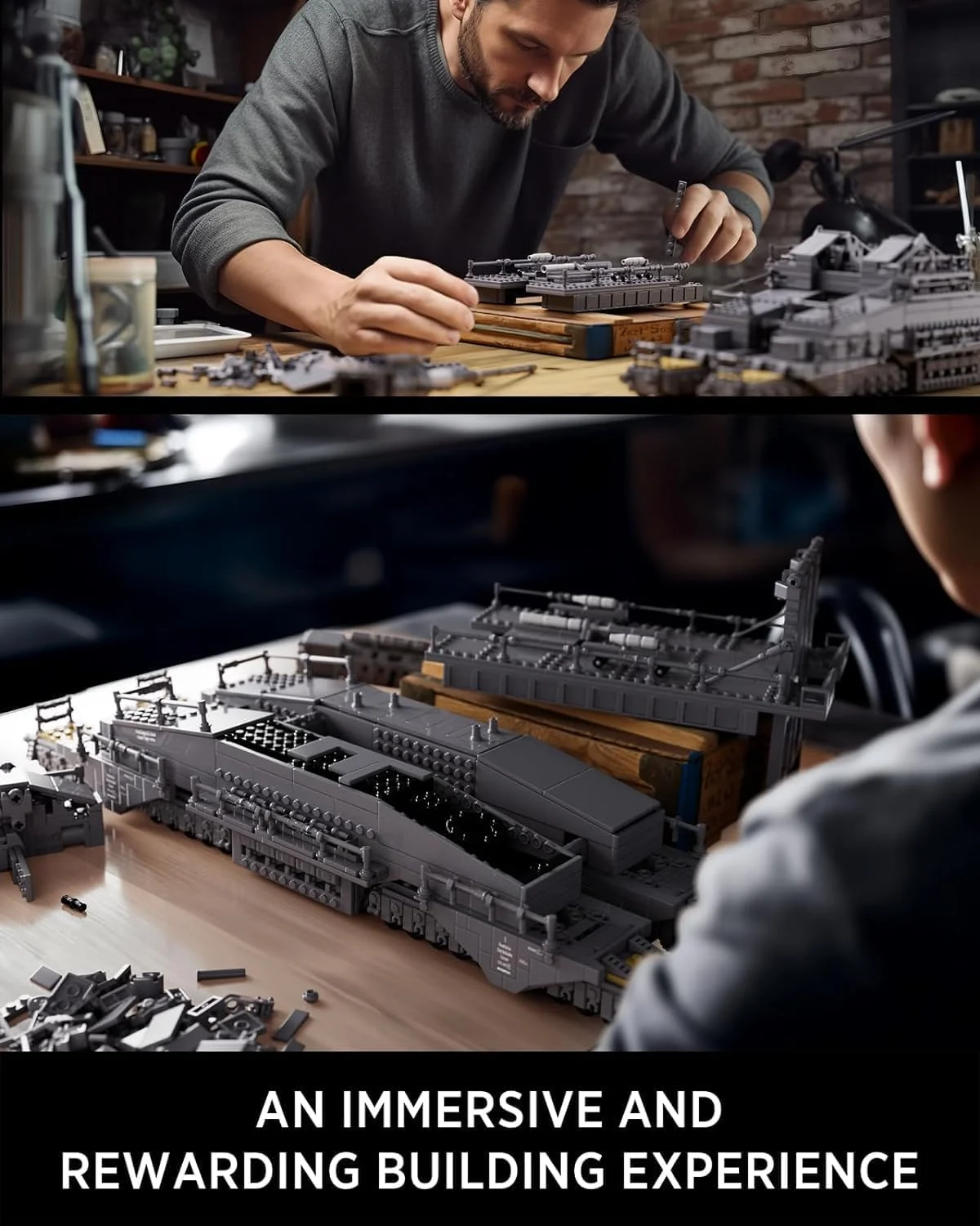 بلوک های گیره نظامی تفنگ ریلی نیفلیز، مدل توپخانه سنگین آلمانی دورا، تفنگ ریلی جنگ جهانی دوم کلکسیونی، هدیه برای مردان (2355 قطعه) بلوک های گیره نظامی تفنگ ریلی نیفلیز، مدل توپخانه سنگین آلمانی دورا، تفنگ ریلی جنگ جهانی دوم کلکسیونی، هدیه برای مردان (2355 قطعه)