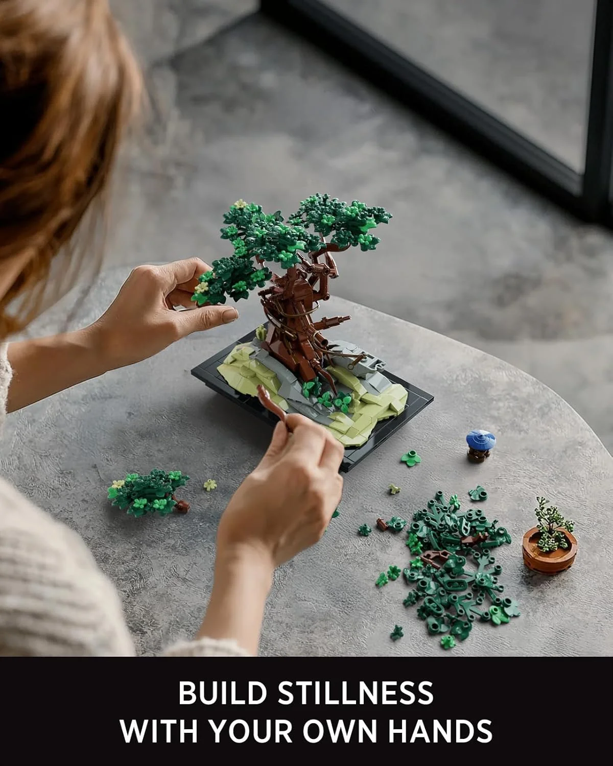 مجموعه ساخت درخت بونسای Nifeliz CHAN، مدل گیاه مصنوعی برای تزئین میز یا خانه، برای بزرگسالان و دوستداران طبیعت، هدیه آرامشبخش (733 قطعه، NF10322) مجموعه ساخت درخت بونسای Nifeliz CHAN، مدل گیاه مصنوعی برای تزئین میز یا خانه، برای بزرگسالان و دوستداران طبیعت، هدیه آرامشبخش (733 قطعه، NF10322)