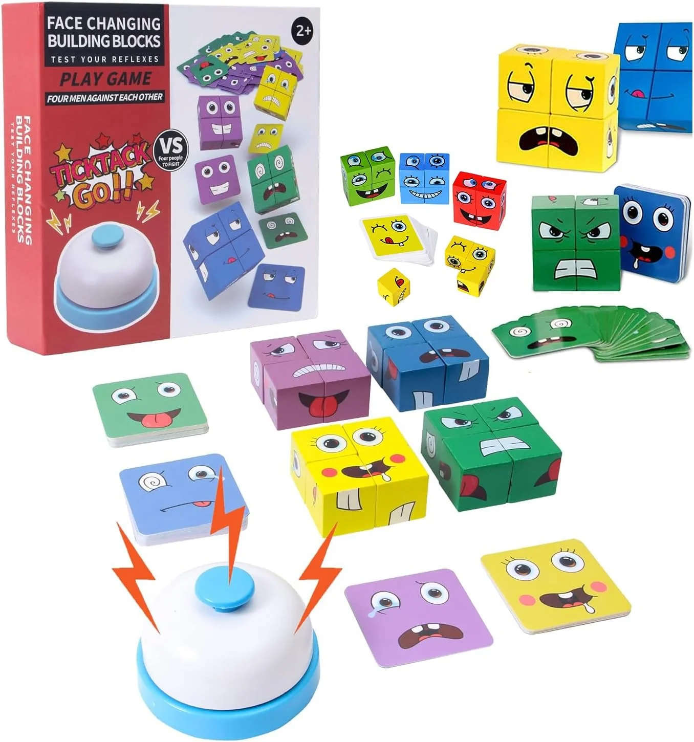 بازی مکعب های چوبی تغییر چهره باغ اسباب بازی، بازی پازل مونته سوری تطبیق حالت های چهره برای کودکان 3 سال به بالا، بازی تخته ای آموزشی سرگرم کننده STEM برای پسران و دختران بازی مکعب های چوبی تغییر چهره باغ اسباب بازی، بازی پازل مونته سوری تطبیق حالت های چهره برای کودکان 3 سال به بالا، بازی تخته ای آموزشی سرگرم کننده STEM برای پسران و دختران