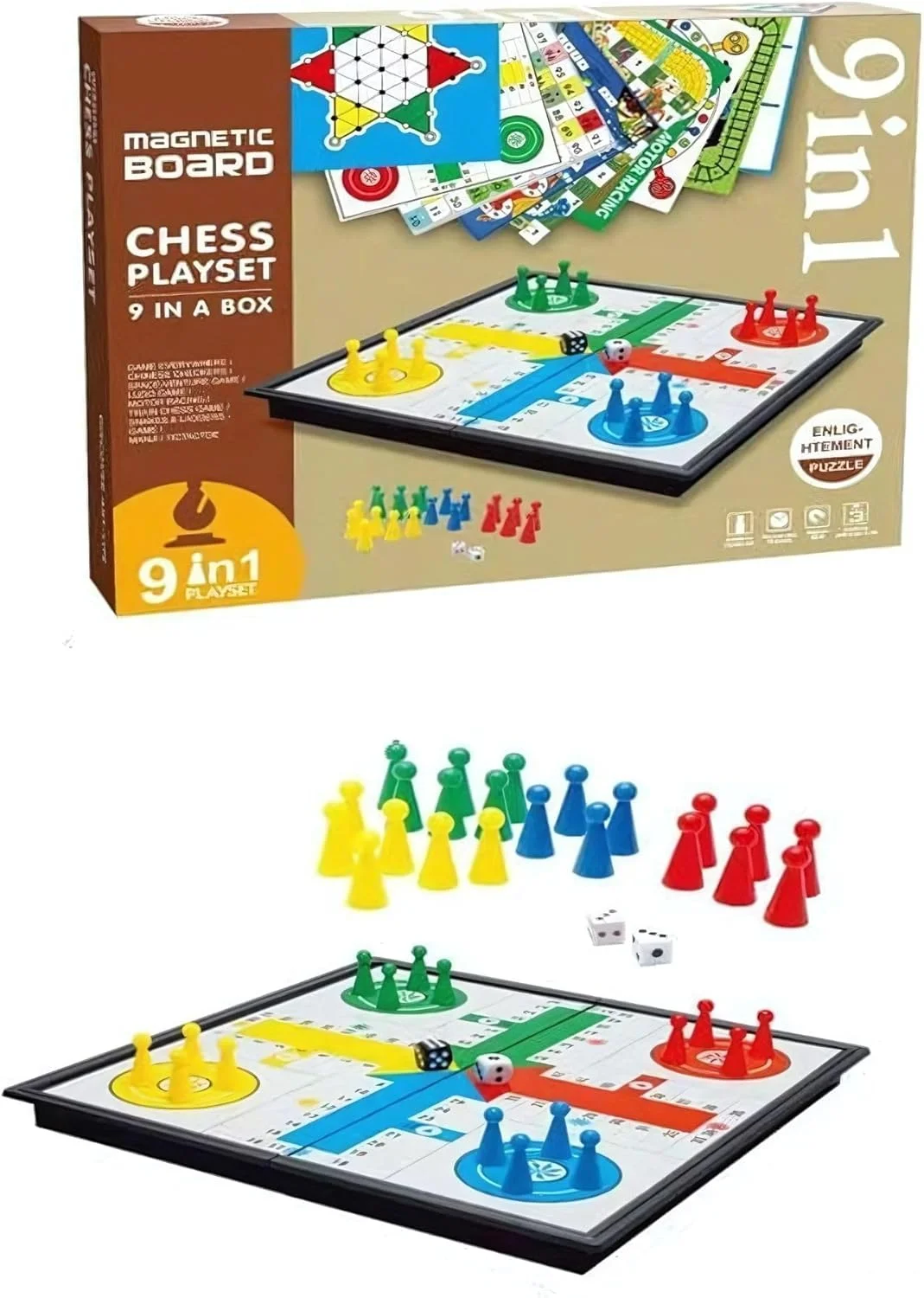 مجموعه بازی فکری 9 در 1 توی گاردن برای کودکان - مجموعه بازی آموزشی تاشو برای تمرین تفکر، حافظه و کار گروهی - بازی های سرگرم کننده آموزشی داخلی و خارجی برای کودکان پسر و دختر بالای 5 سال مجموعه بازی فکری 9 در 1 توی گاردن برای کودکان - مجموعه بازی آموزشی تاشو برای تمرین تفکر، حافظه و کار گروهی - بازی های سرگرم کننده آموزشی داخلی و خارجی برای کودکان پسر و دختر بالای 5 سال