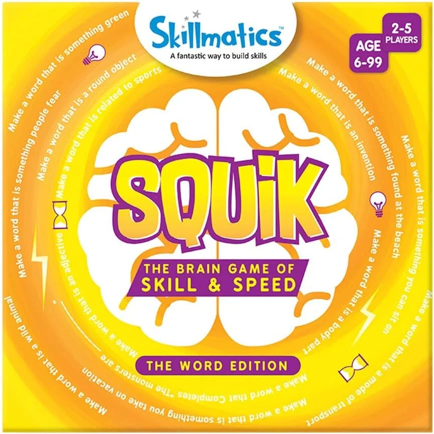 Skillmatics، بازی فکری و سرعتی Squik، نسخه کلمات، SKILL33SWE