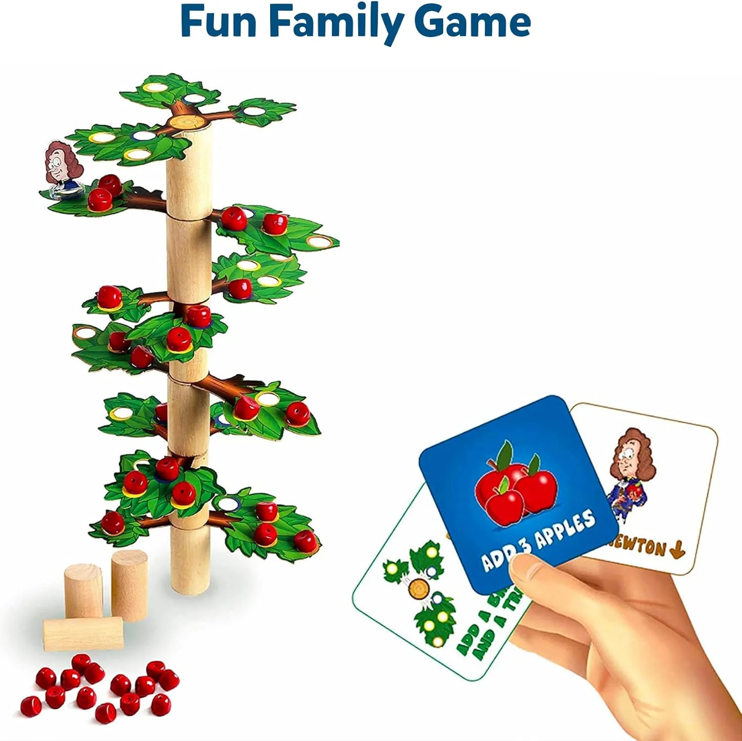 بازی خانوادگی سرگرم کننده درخت نیوتن Skillmatics، بازی آموزشی ساخت مهارت، تعادل، استراتژی و یک درخت در حال سقوط برای سنین 6 تا 99 سال بازی خانوادگی سرگرم کننده درخت نیوتن Skillmatics، بازی آموزشی ساخت مهارت، تعادل، استراتژی و یک درخت در حال سقوط برای سنین 6 تا 99 سال