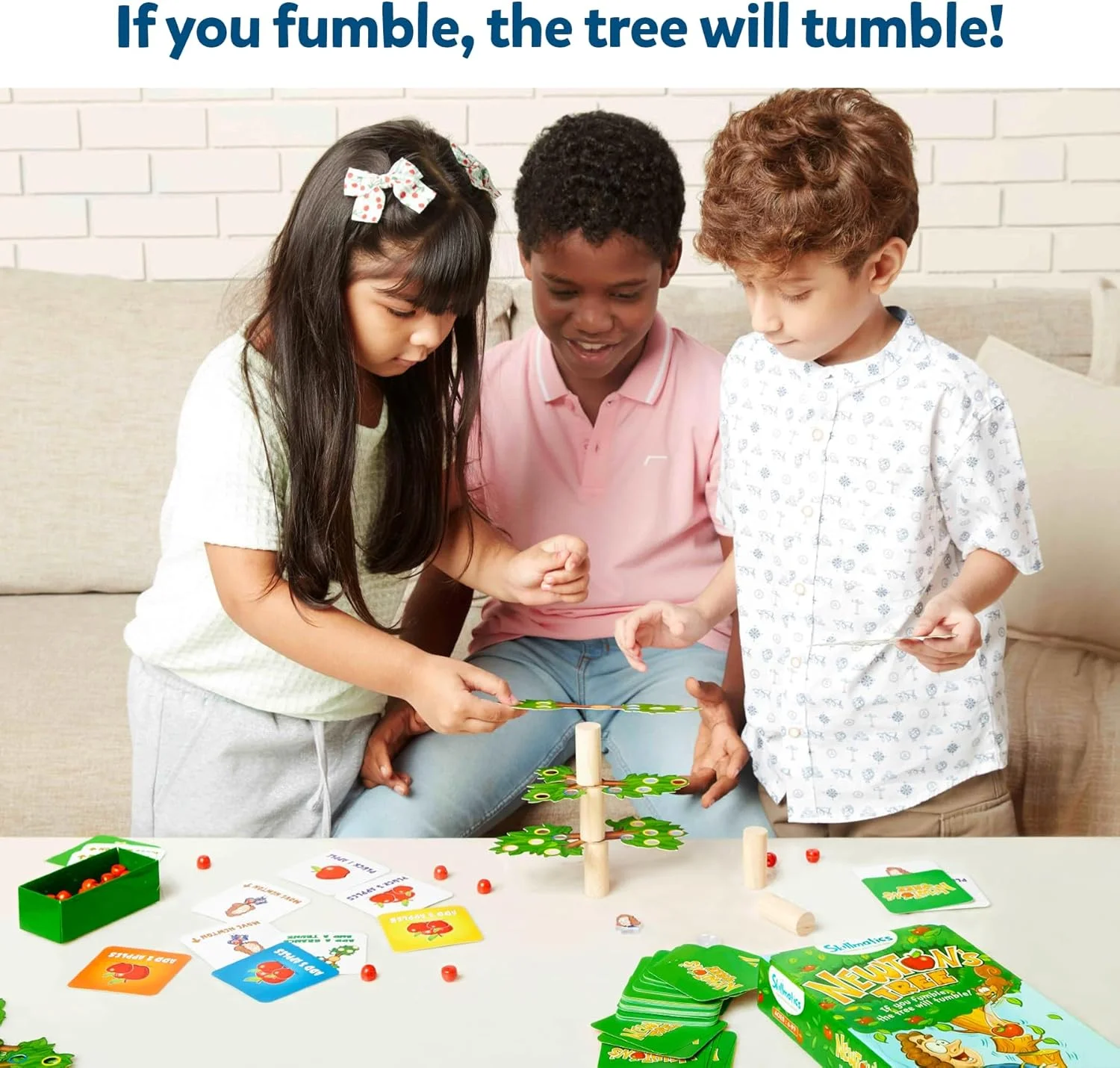 بازی خانوادگی سرگرم کننده درخت نیوتن Skillmatics، بازی آموزشی ساخت مهارت، تعادل، استراتژی و یک درخت در حال سقوط برای سنین 6 تا 99 سال بازی خانوادگی سرگرم کننده درخت نیوتن Skillmatics، بازی آموزشی ساخت مهارت، تعادل، استراتژی و یک درخت در حال سقوط برای سنین 6 تا 99 سال