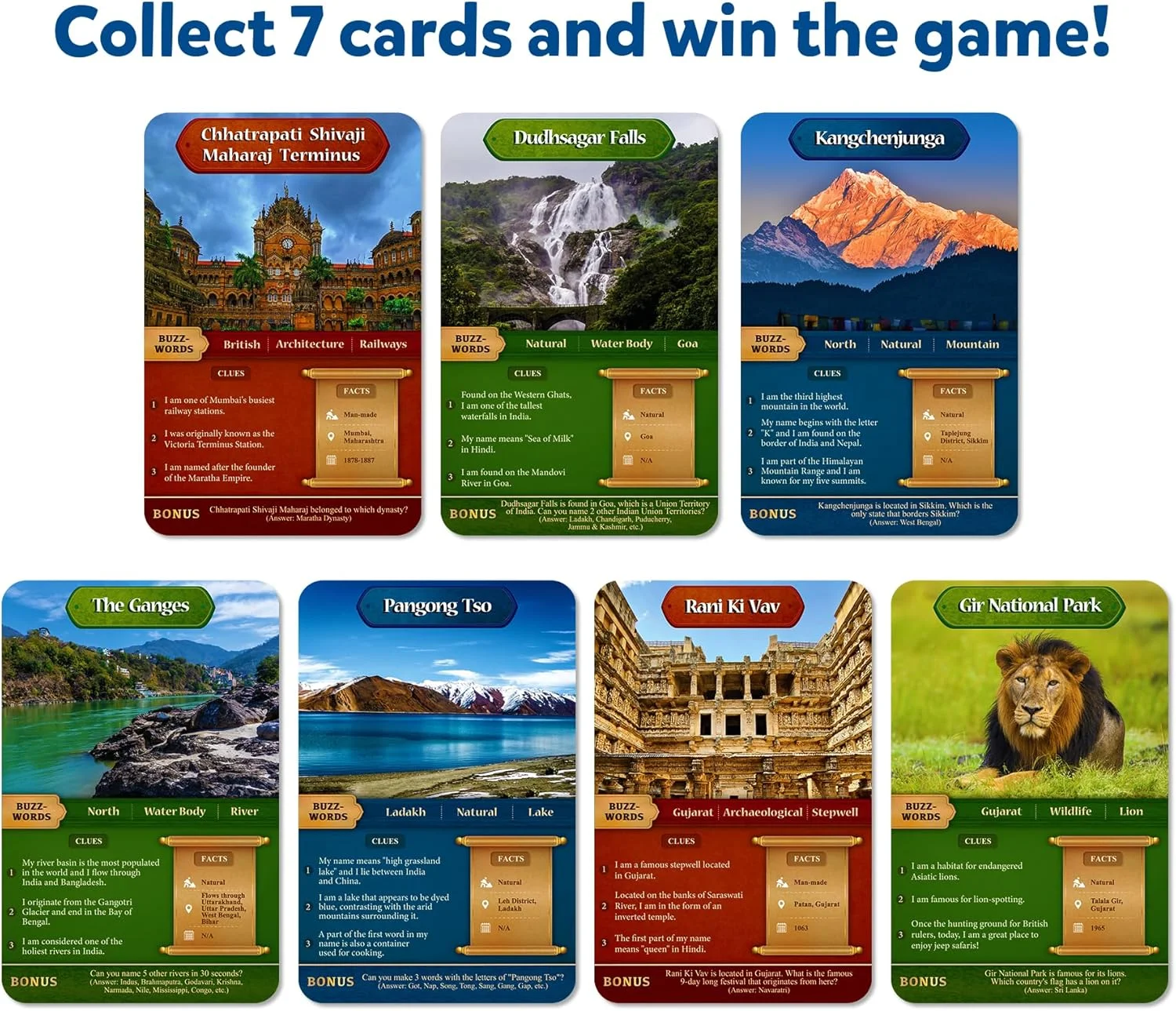 بازی کارتی Skillmatics - حدس بزنید در 10 عجایب هند، مناسب برای پسران، دختران، کودکان و خانواده هایی که عاشق بازی های آموزشی، بازی های تخته ای، هدیه برای سنین 8، 9، 10 سال و بالاتر هستند بازی کارتی Skillmatics - حدس بزنید در 10 عجایب هند، مناسب برای پسران، دختران، کودکان و خانواده هایی که عاشق بازی های آموزشی، بازی های تخته ای، هدیه برای سنین 8، 9، 10 سال و بالاتر هستند