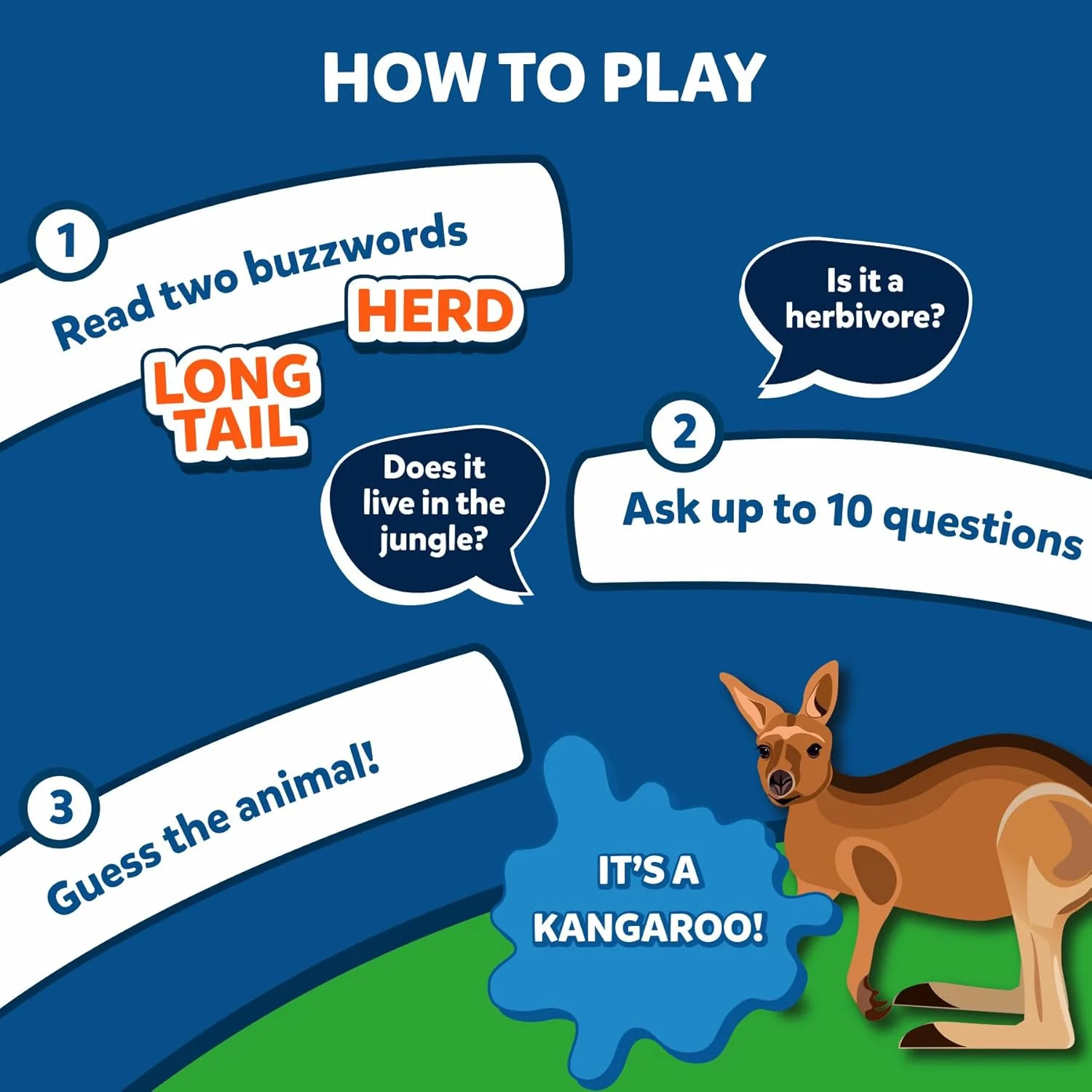 بازی کارتی و آموزشی Skillmatics Guess in 10 Splash مناسب استخر، ساحل، سفرهای دریایی، هدیه سرگرم کننده برای کودکان، نوجوانان و بزرگسالان، 6 سال به بالا، 2-6 بازیکن بازی کارتی و آموزشی Skillmatics Guess in 10 Splash مناسب استخر، ساحل، سفرهای دریایی، هدیه سرگرم کننده برای کودکان، نوجوانان و بزرگسالان، 6 سال به بالا، 2-6 بازیکن