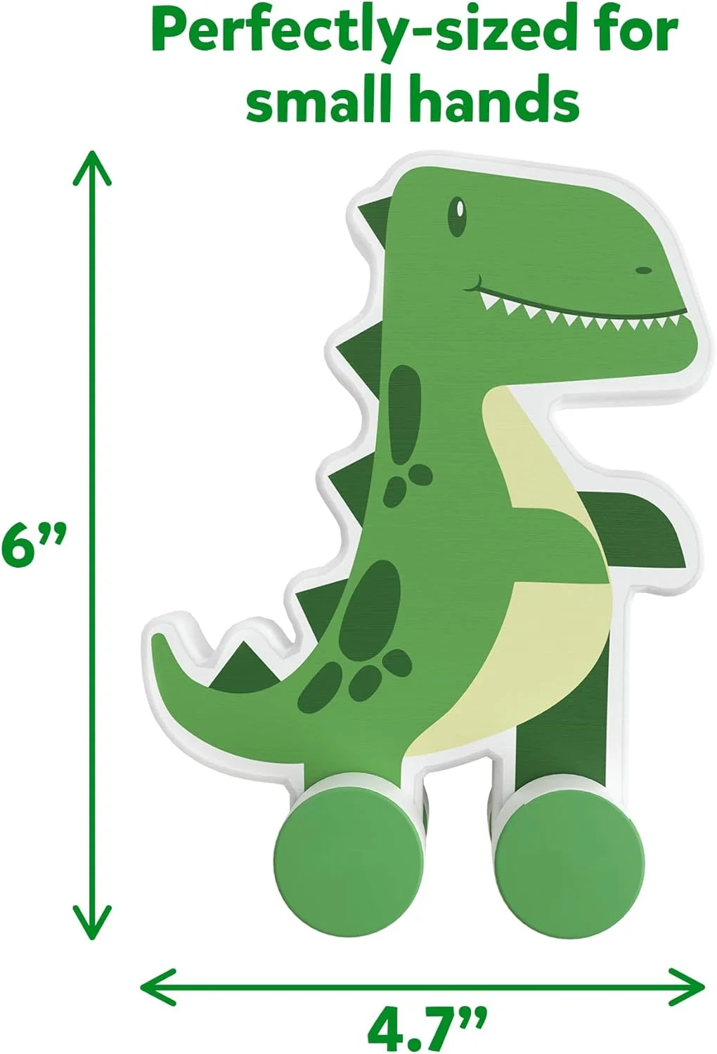 اسباب بازی های چوبی دایناسور Skillmatics با چرخ، بازی تخیلی برای کودکان نوپا، هدایای آموزشی برای نوزادان 9 ماهه تا 3 ساله اسباب بازی های چوبی دایناسور Skillmatics با چرخ، بازی تخیلی برای کودکان نوپا، هدایای آموزشی برای نوزادان 9 ماهه تا 3 ساله